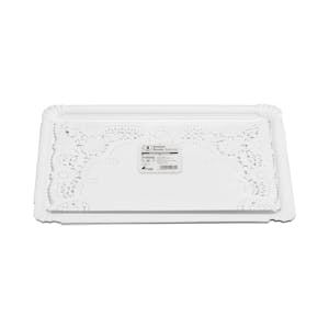 Bandeja de cartón rectangular