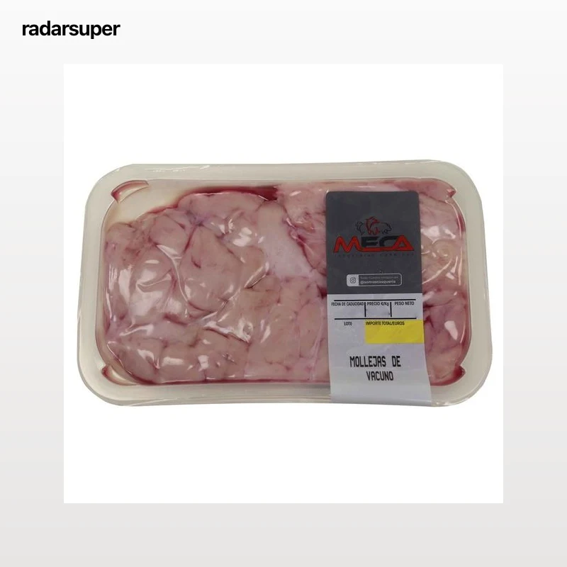 Bandeja con mollejas de vacuno MECA