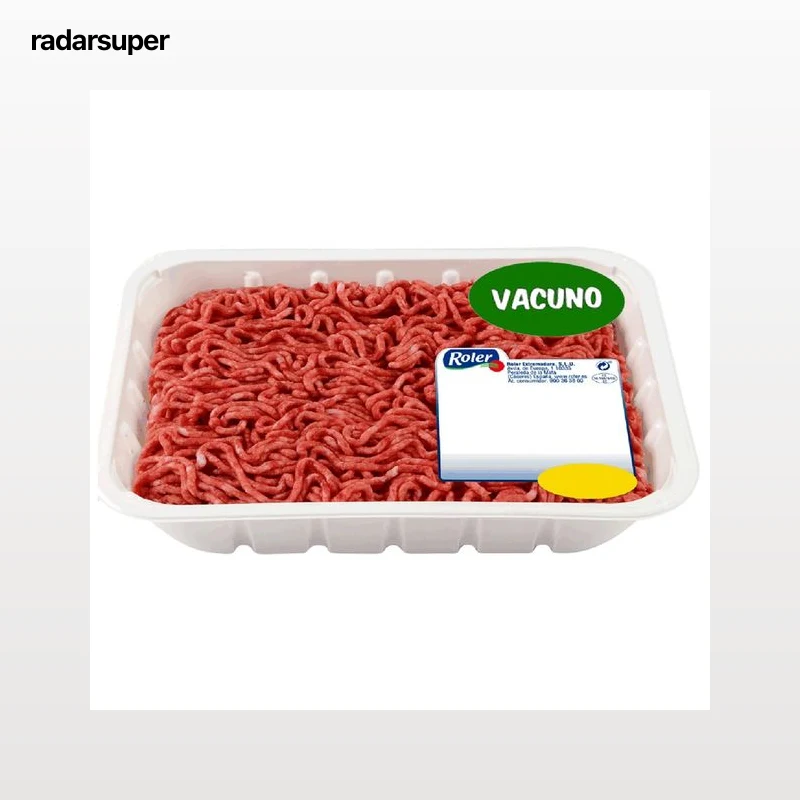 Bandeja con preparado de carne picada de vacuno ROLER 800 g.