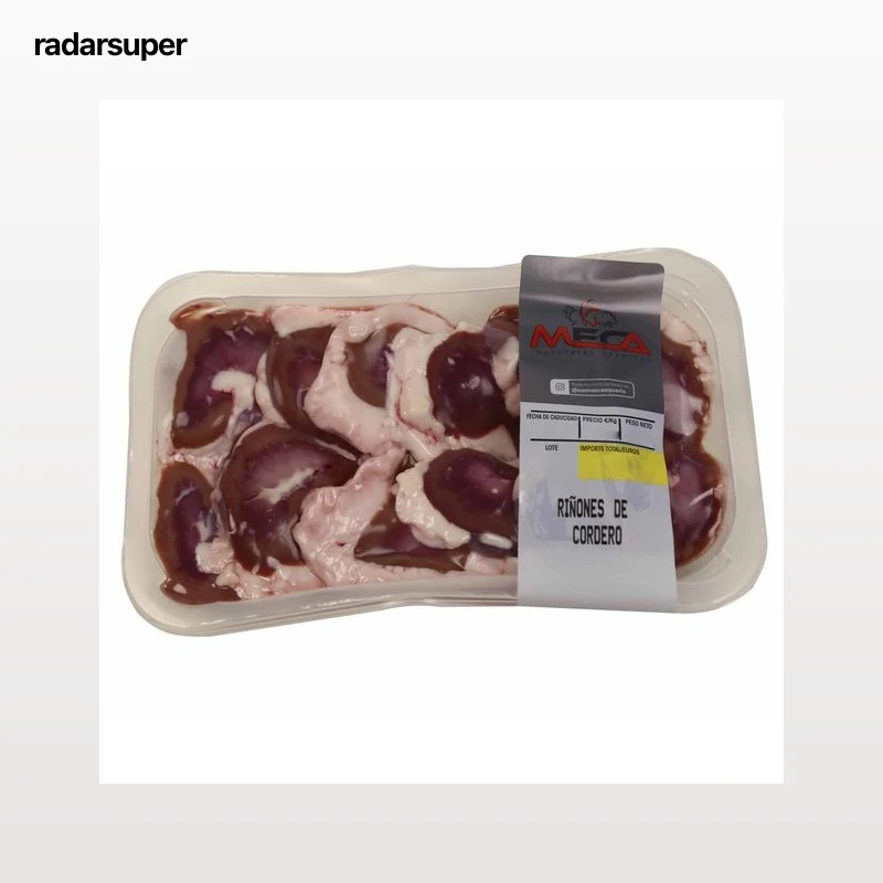 Bandeja con riñones de cordero MECA