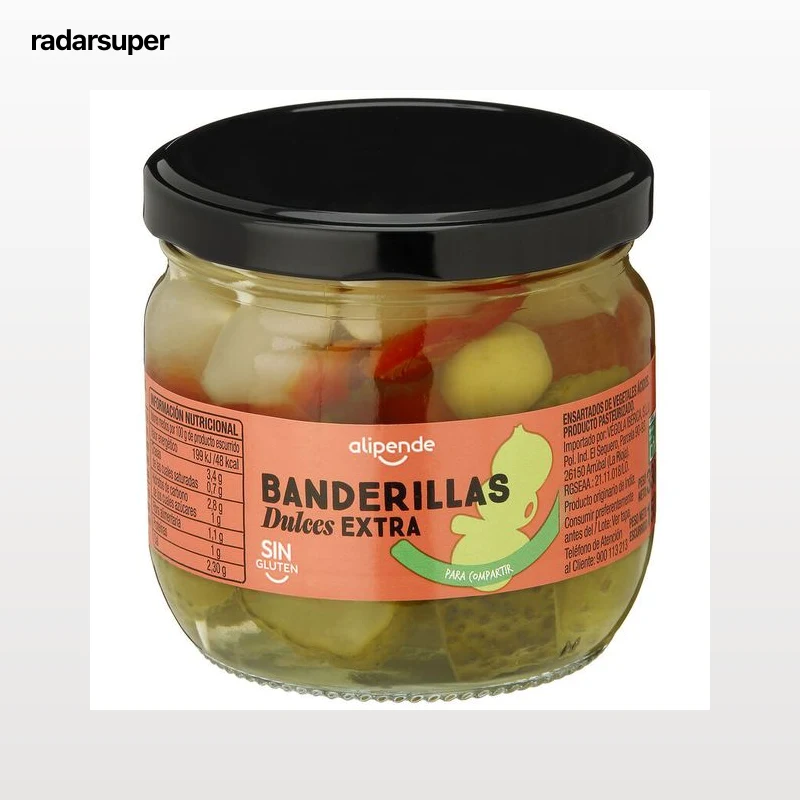 Banderillas dulces categoría extra Alipende 150g