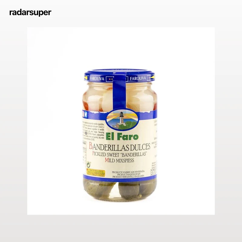 Banderillas dulces en vinagre s/gluten El Faro 150g