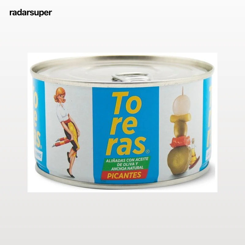 Banderillas picantes con anchoa natural Toreras 120g