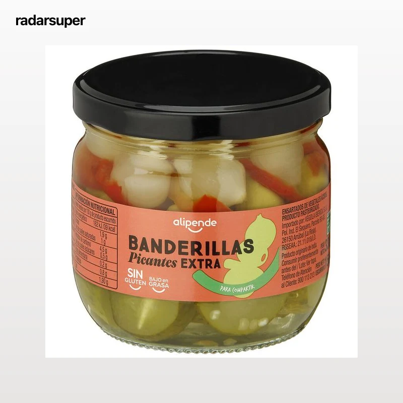 Banderillas picantes categoría extra Alipende 150g