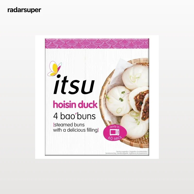 Bao buns de pato Itsu 180 g.