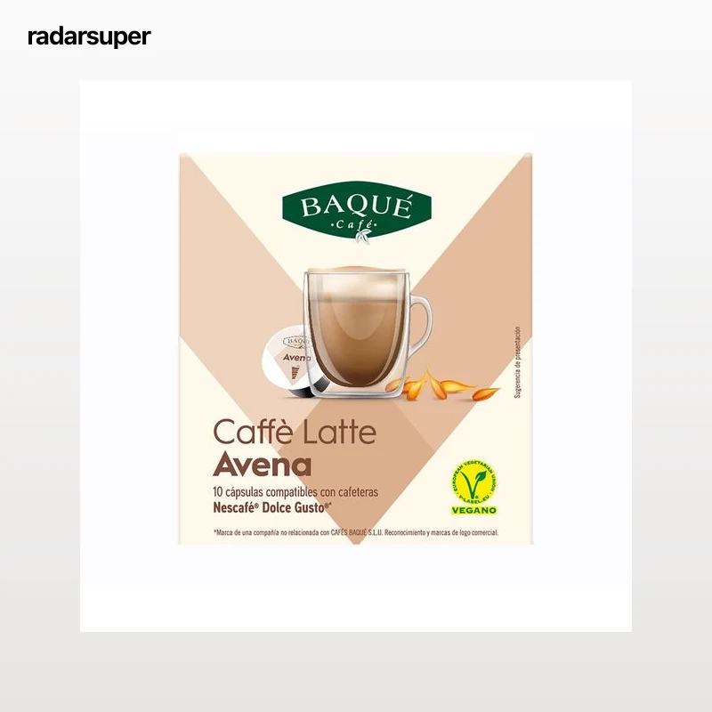 BAQUÉ Café cápsulas con avena 100 g.