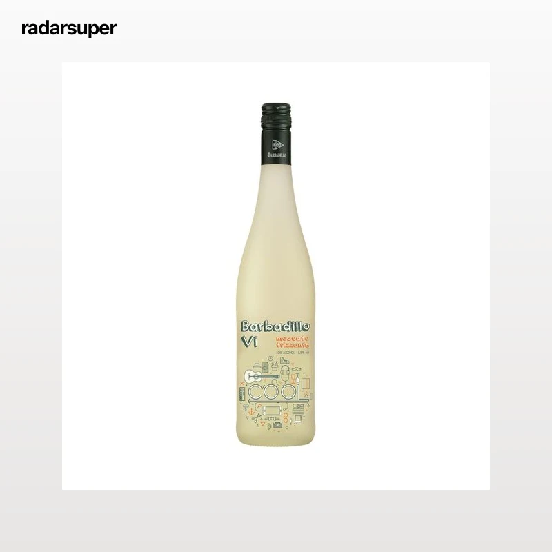BARBADILLO VI Vino blanco frizzante con baja graduación alcohólica botella 75 cl.