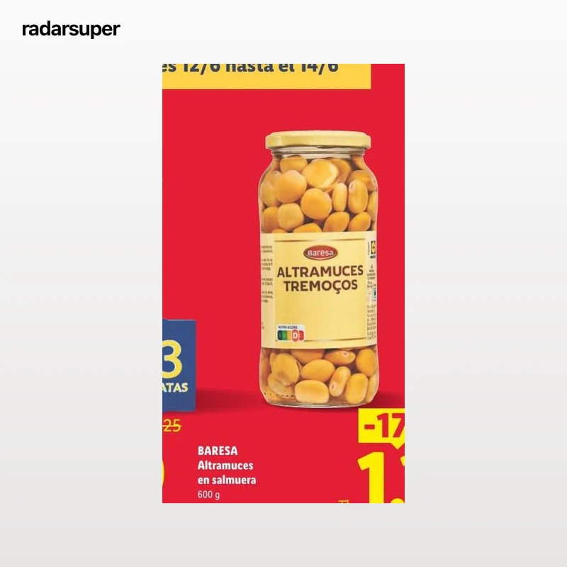 BARESA Altramuces en salmuera