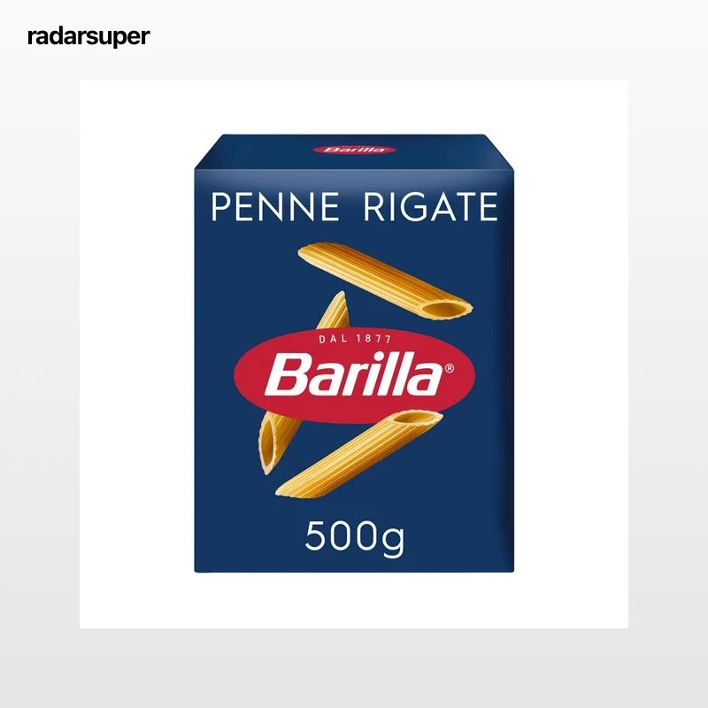 BARILLA Pasta Penne Rigate N.73 (Macarrones) BARILLA 500 g.