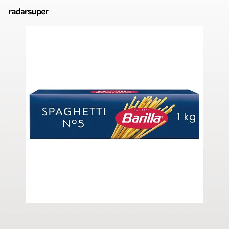 BARILLA Pasta Spaguetti N.5 (Espagueti) BARILLA 1 Kg.