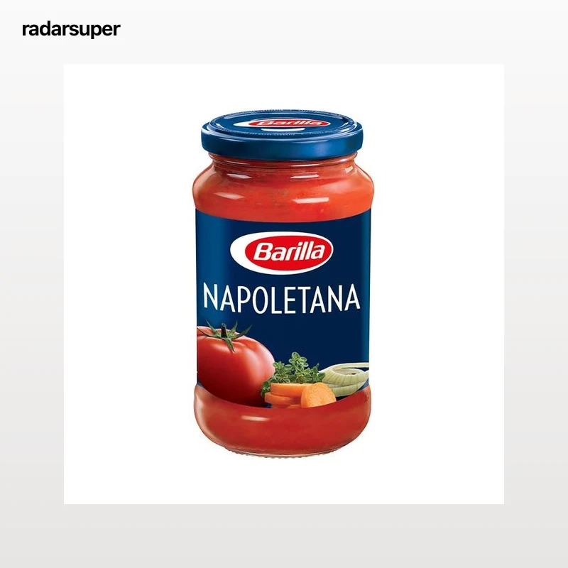 BARILLA Salsa Napoletana (Napolitana) con base de tomate BARILLA 400 g.