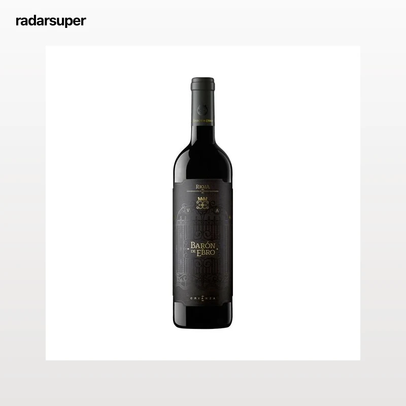 BARÓN DE EBRO Vino tinto crianza con D.O. Ca. Rioja botella 75 cl.