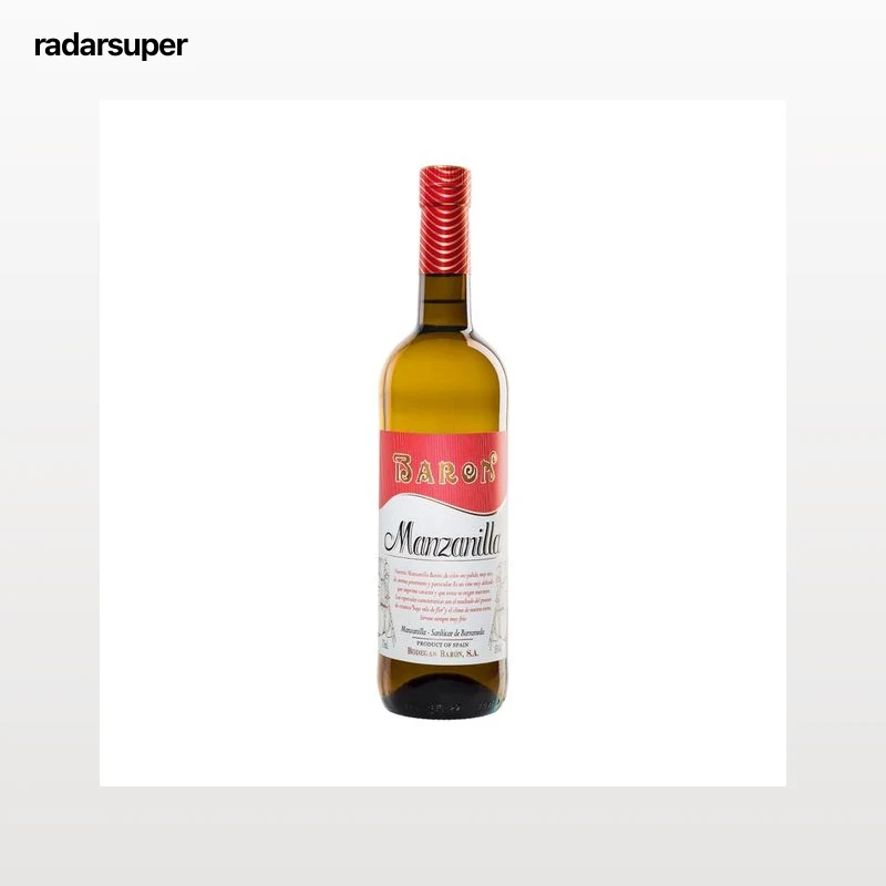 BARÓN  Vino manzanilla fina con D.O. Manzanilla - Sanlúcar de Barrameda botella 75 cl.