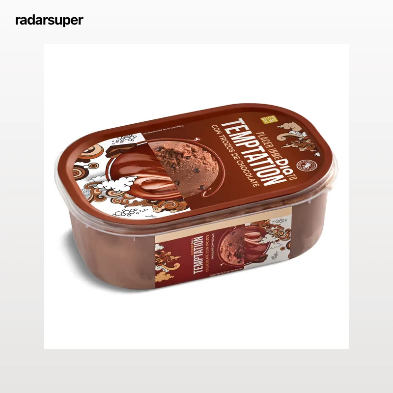 Barqueta de chocolate con trozos Dia Temptation 540 g