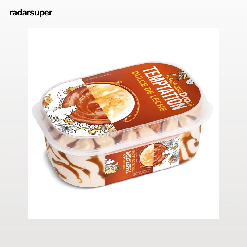 Barqueta de dulce de leche Dia Temptation 525 g