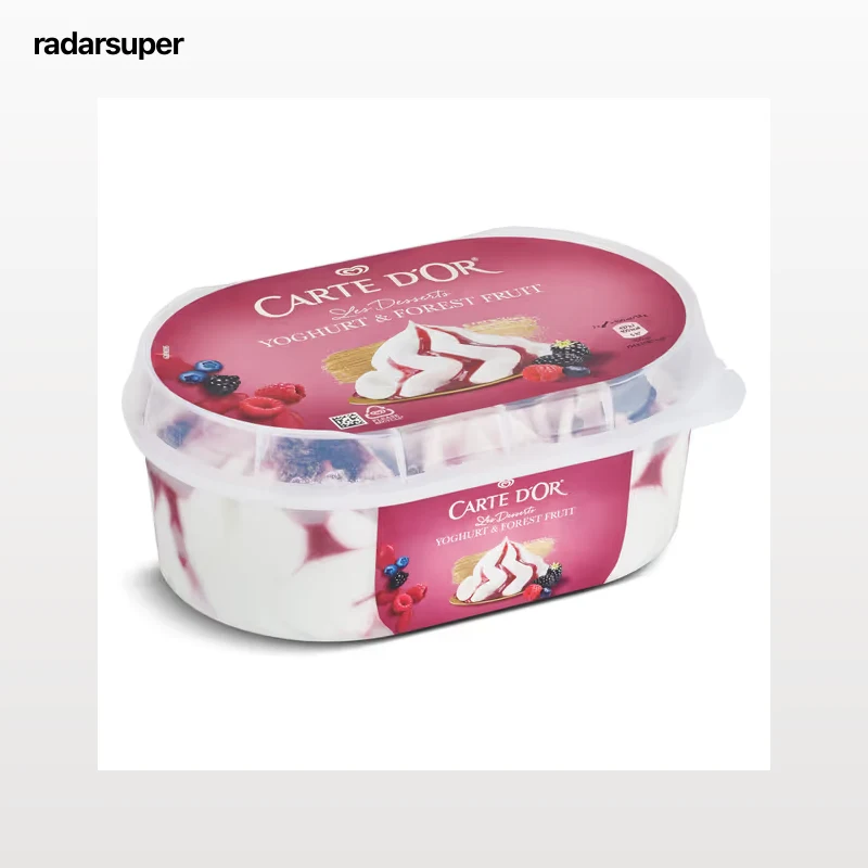 Barqueta de yogur y frutos del bosque Carte D'Or 480 g