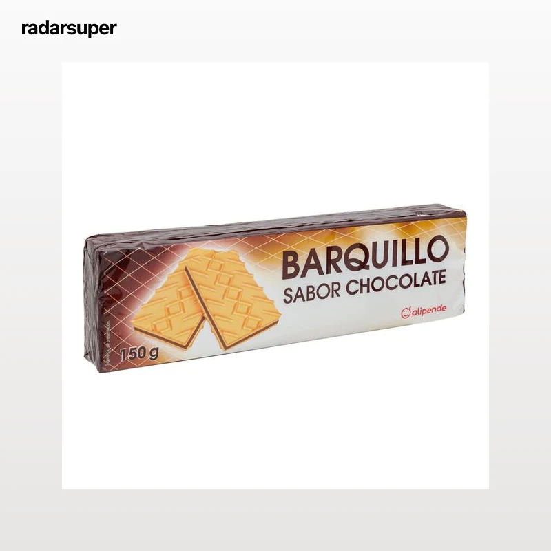 Barquillo relleno de crema sabor chocolate Alipende 150g
