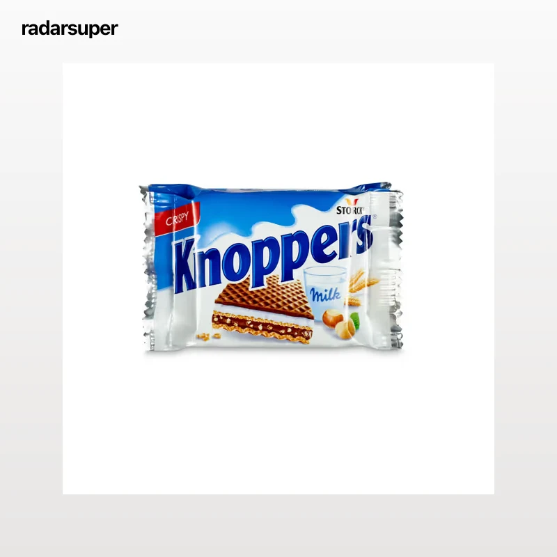 Barquillos rellenos de crema con leche y cacao Knoppers 75 g