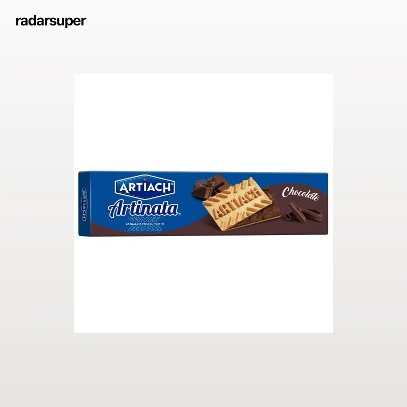 Barquillos rellenos de crema de chocolate Artiach Artinata 210 g.