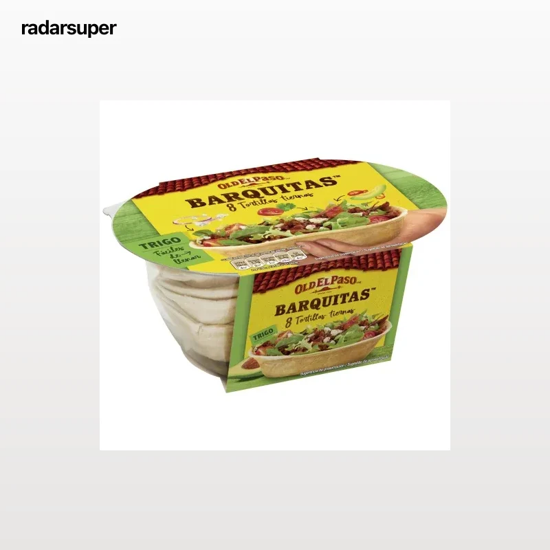 Barquitas Mexicanas Old El Paso 193 g.