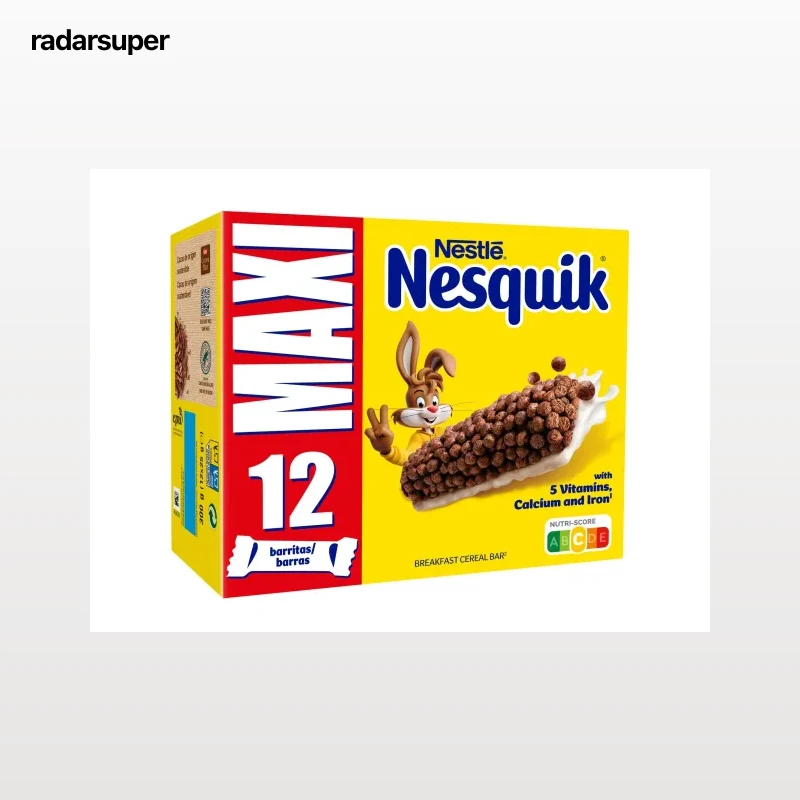 BARRA CEREAIS NESQUIK PACK 12 UN