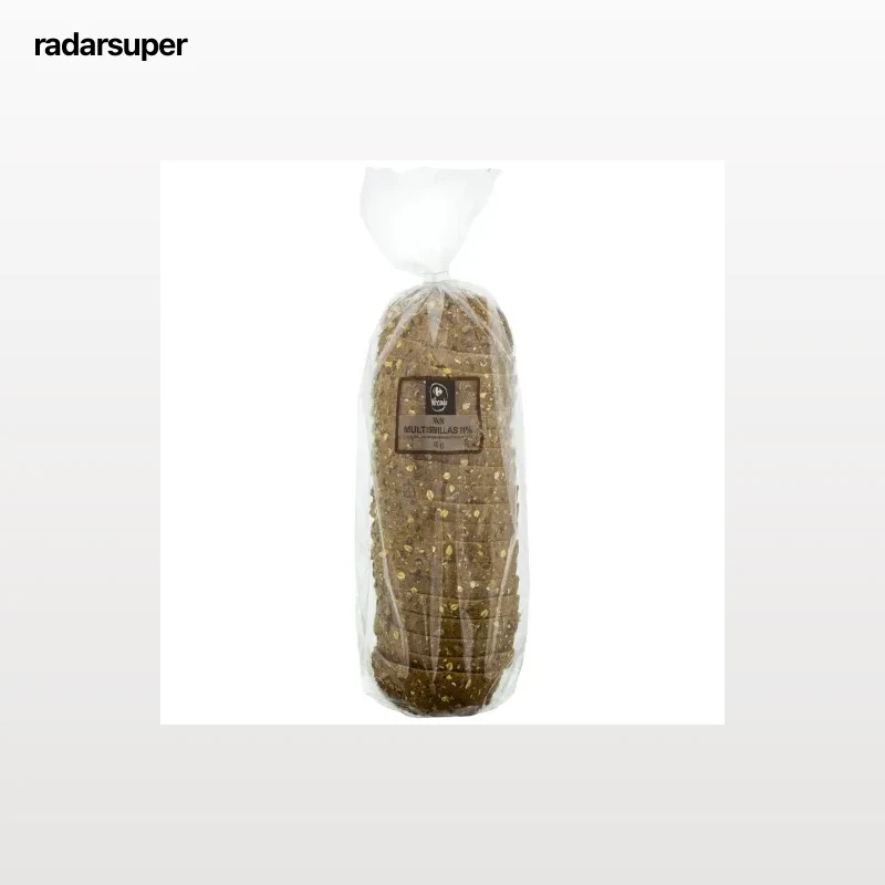 Barra de pan rústica multicereales rebanada 400 g