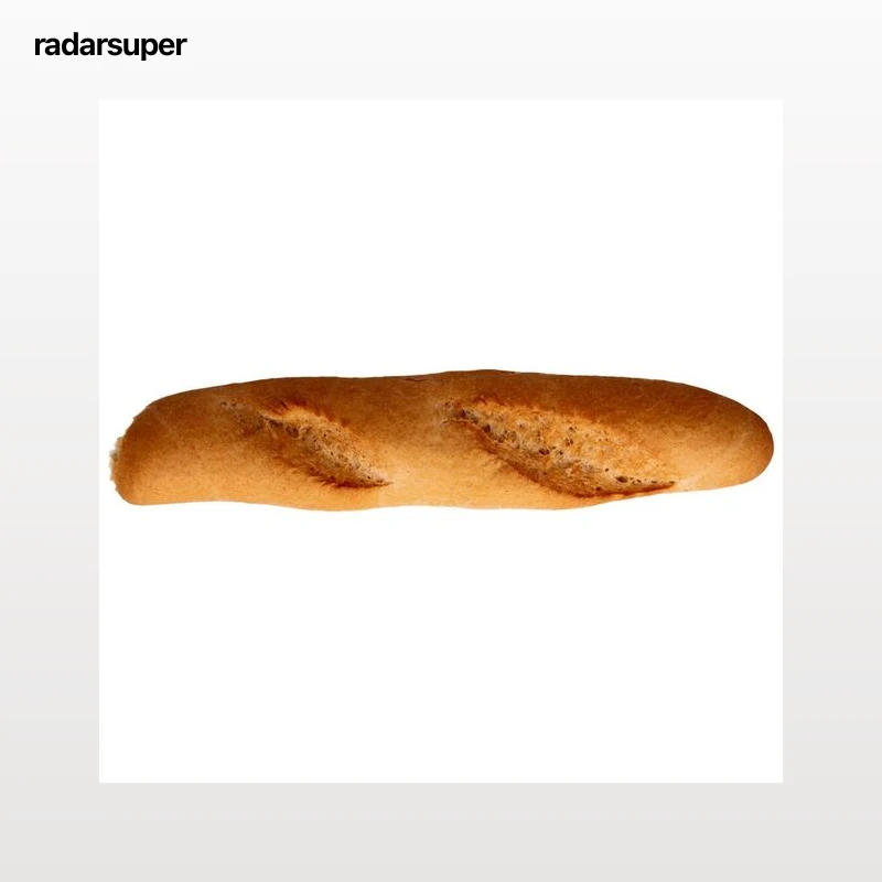 Barra de pan bajo contenido en sal con masa madre de Fabricación Propia, 120g.