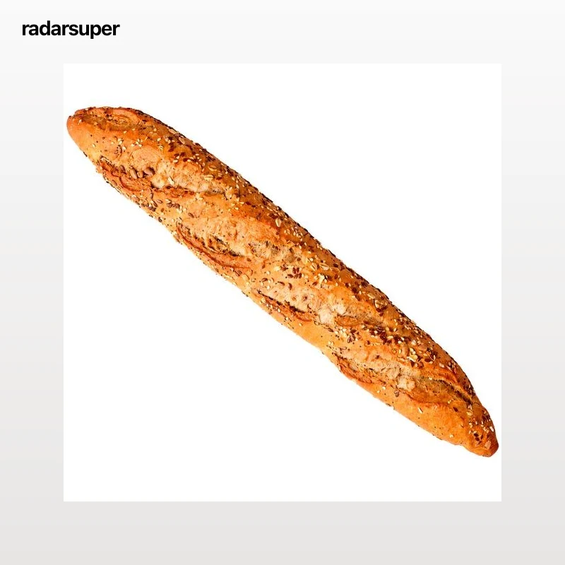 Barra de pan con multicereales con masa madre de Fabricación Propia 200g.