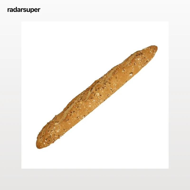 Barra de pan con semillas (12%), 200g.