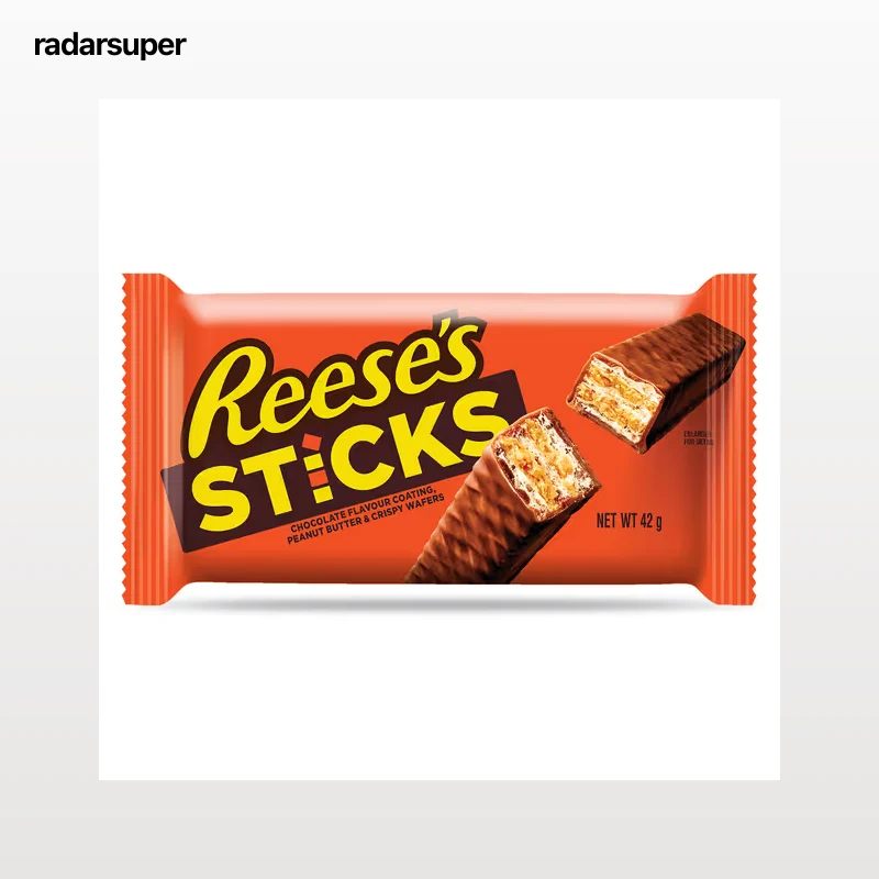Barrita de chocolate con crema de cacahuete Reeses's bolsa 42 g