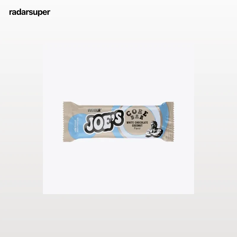 Barrita de chocolate blanco coconut Joe's Weider 45 g.