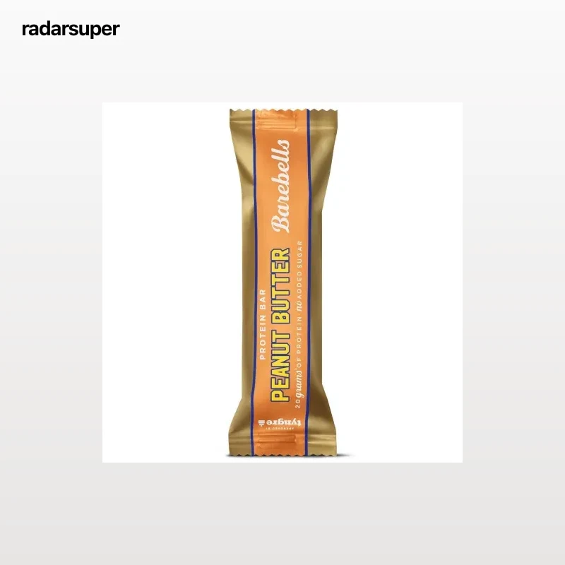 Barrita de mantequilla de cacahuete alta en proteína Barebells 55 g.