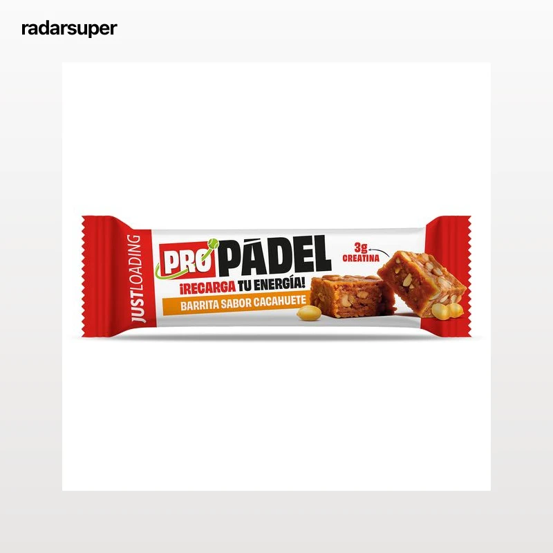 Barrita energética sabor cacahuete con creatina Just loading 40 g