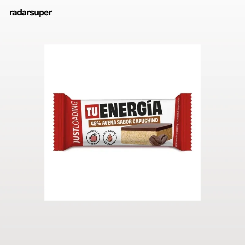 Barrita energética sabor chocolate y cappuccino Flapjack Just Loading 60 g.