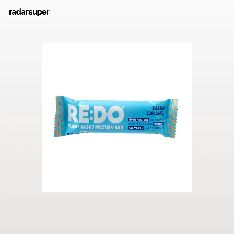 Barrita protéica sabor caramelo salado RE:DO 60 g.