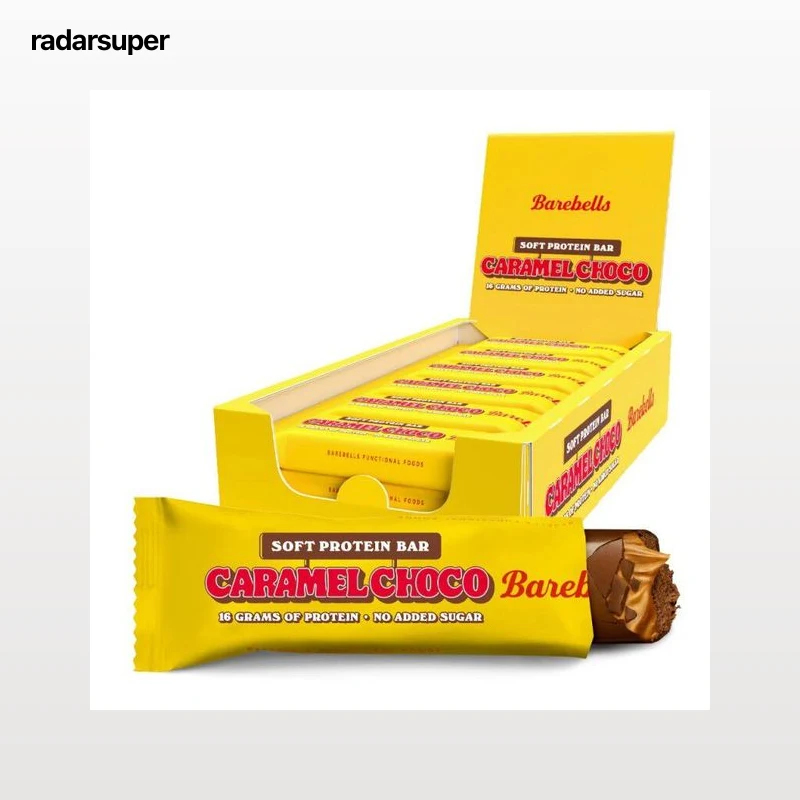Barrita de proteinas sabor Caramelo-Chocolate Barebells 55g