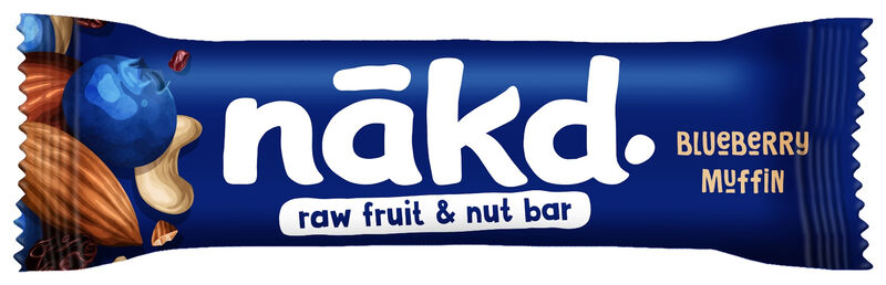 Barrita con sabor a blueberry muffin Nakd 35g
