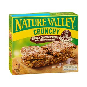 Barritas de avena y chocolate negro Crunchy Nature Valley