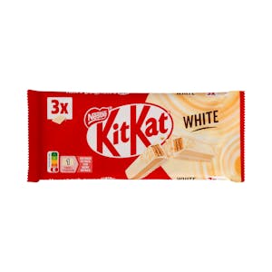 Barritas de barquillo Kit-Kat con cobertura blanca