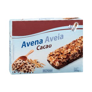 Barritas de cereales avena y cacao