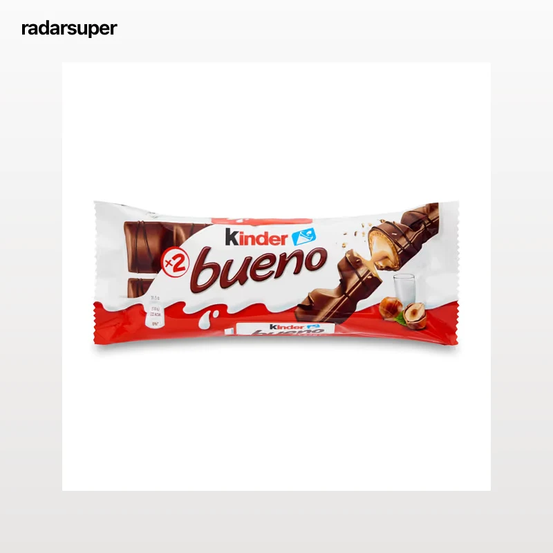 Barritas de chocolate con leche y avellanas Kinder 3 x 43 g