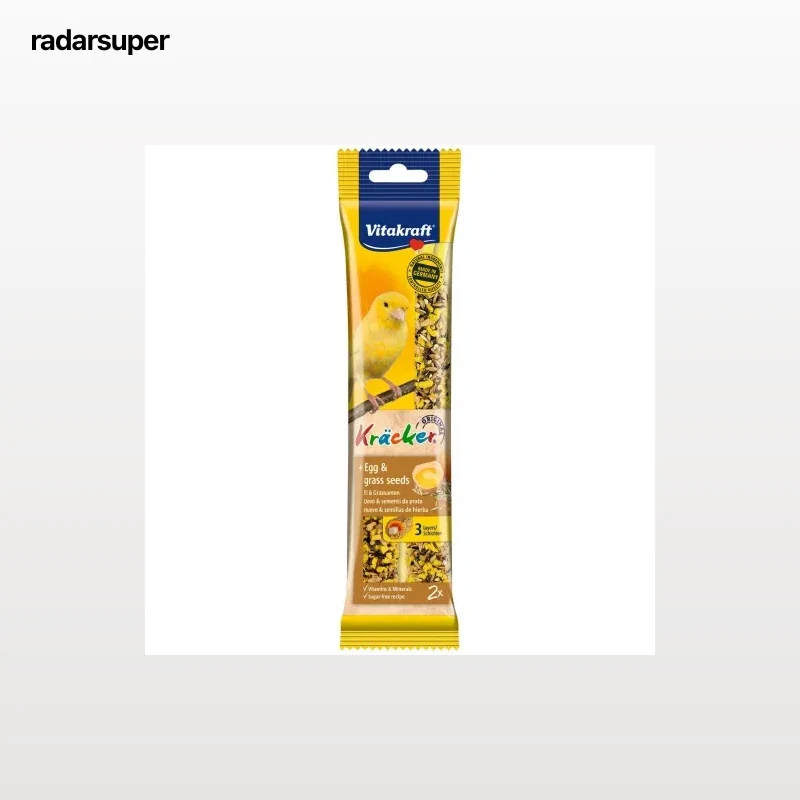 Barritas de huevo y semilla para canarios 2 unidades 54 g.