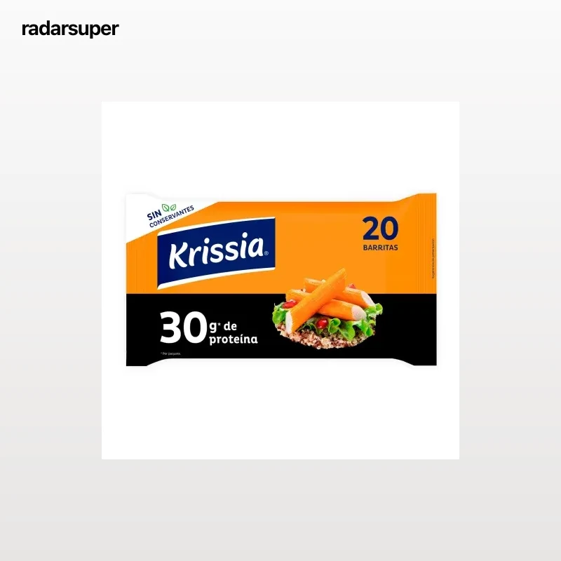 Barritas de Proteínas Plus Krissia 300 g