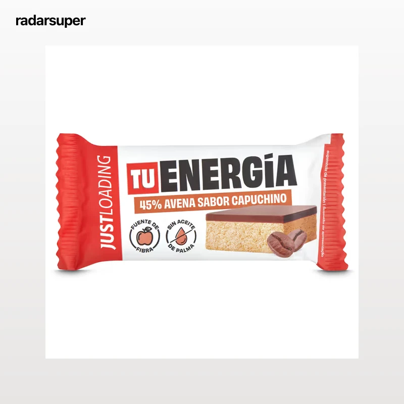 Barritas energéticas de avena sabor capuchino Just loading 60 g