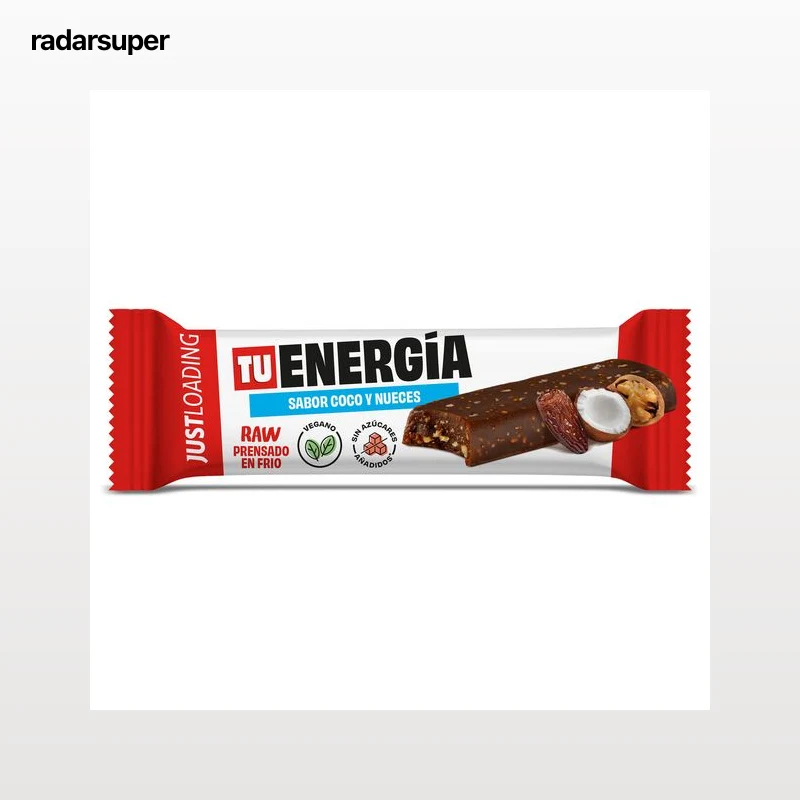 Barritas energéticas con dátil, coco y nueces Just loading 40 g