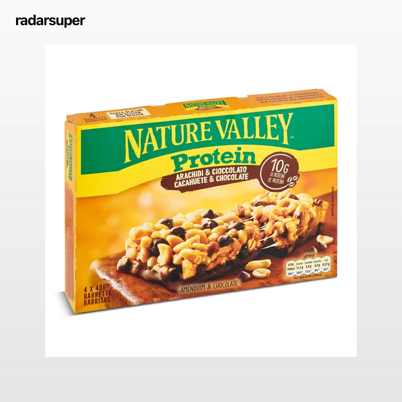 Barritas proteicas de cacahuete y chocolate Nature Valley 160 g