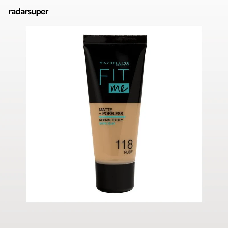 Base de maquillaje Maybelline Fit Me! Matte + Poreless 118