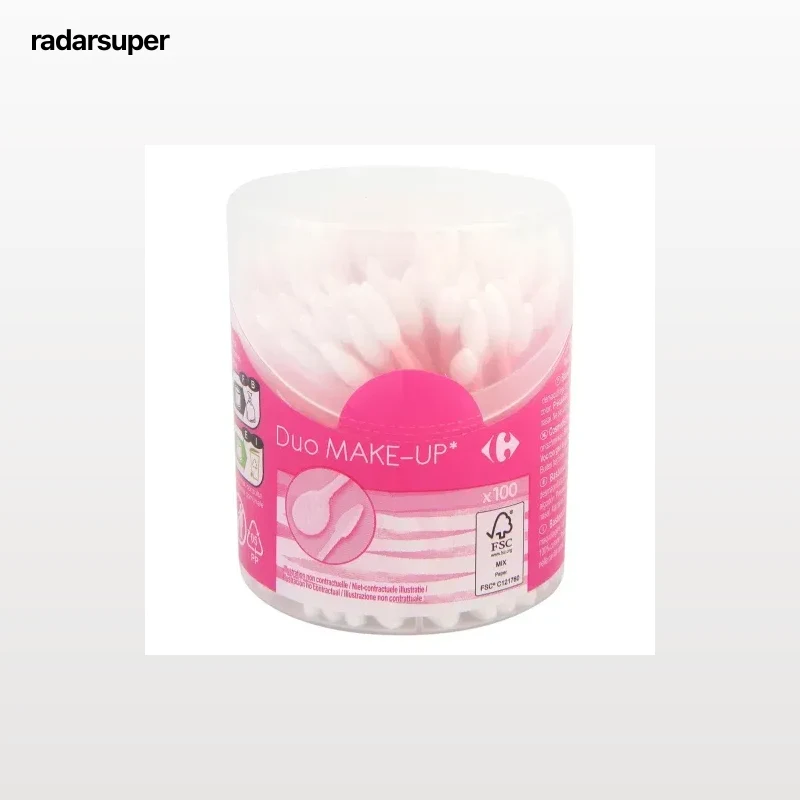 Bastoncillos de maquillaje Carrefour 100 ud.