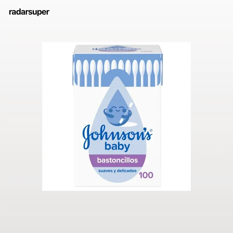 Bastoncillos Johnson's Baby 100 ud.