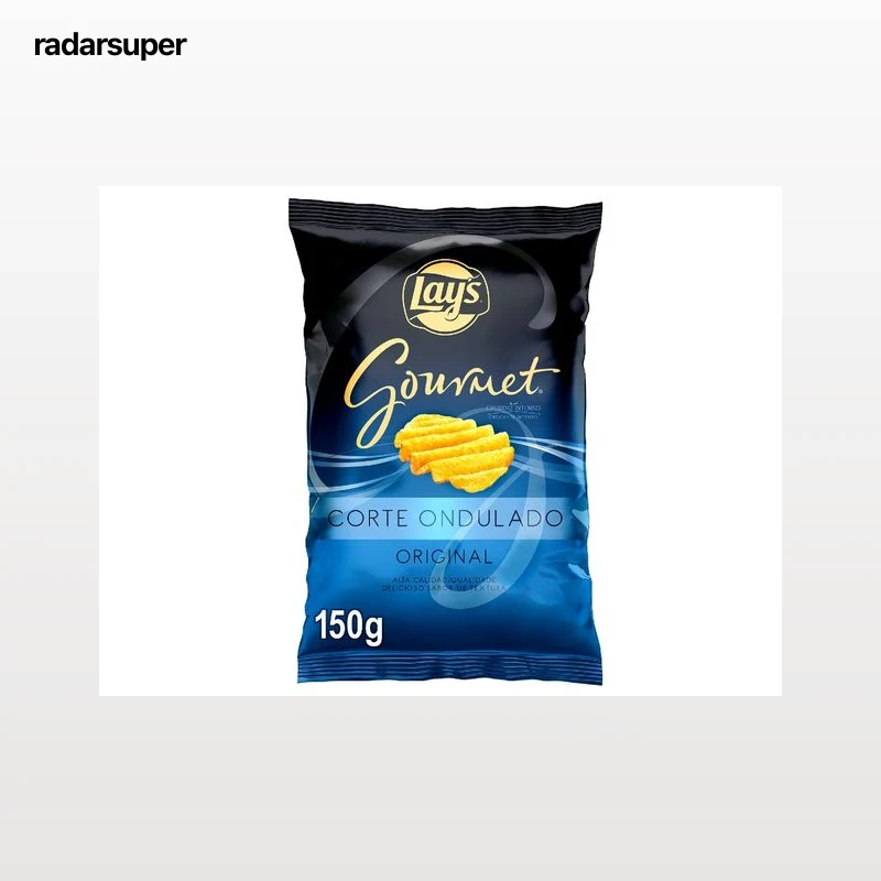 BATATA FRITA ONDULADA LAY'S GOURMET WAVY 150G